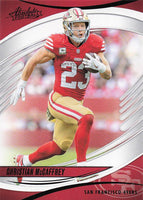 2025 Panini Absolute Football Retail Christian McCaffrey #49