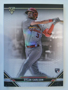 2021 Topps Triple Threads Baseball Dylan Carlson #19 Rookie