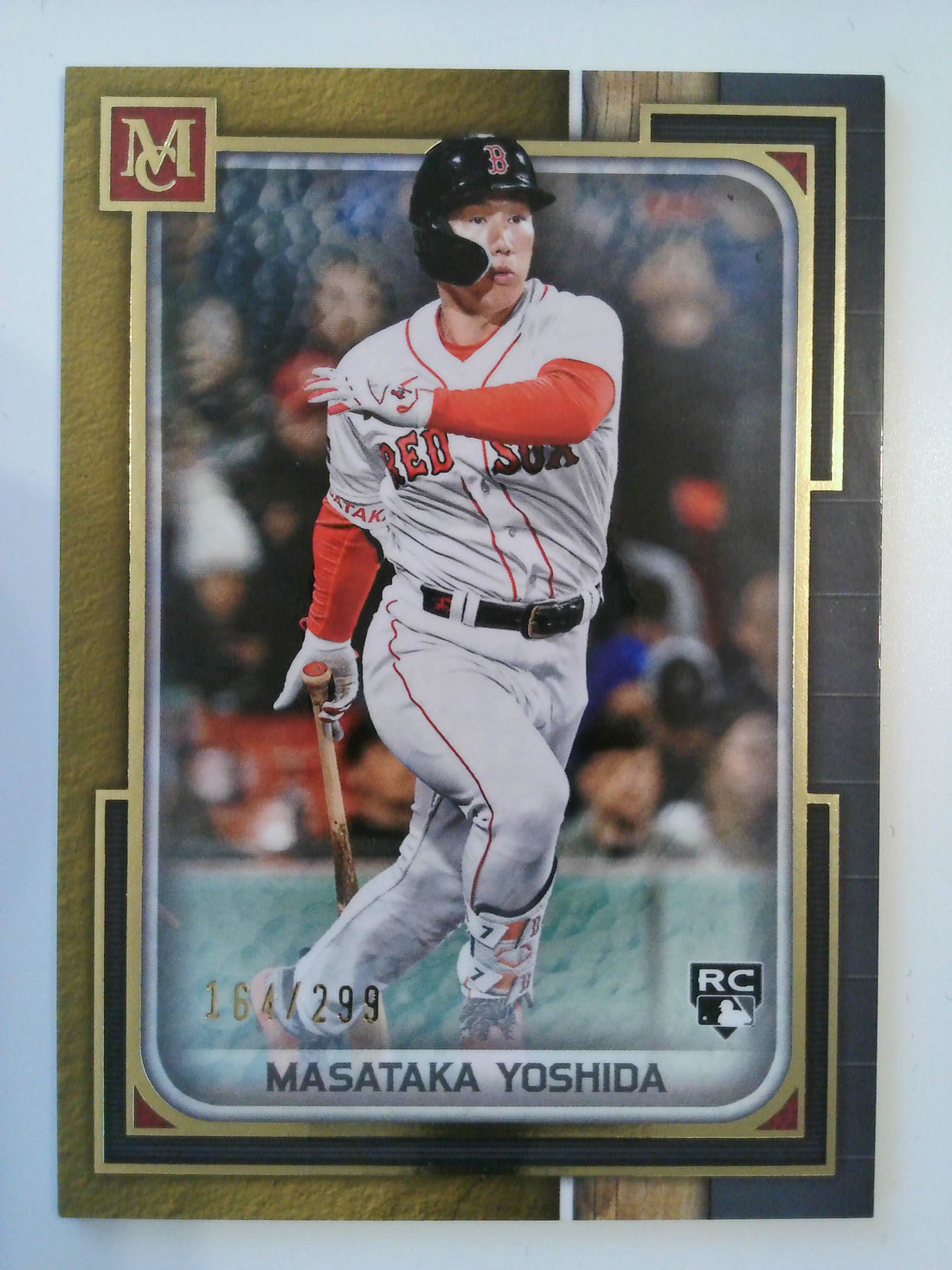2023 Topps Museum Collection Baseball Gold 164/299 Masataka Yoshida #24 Rookie