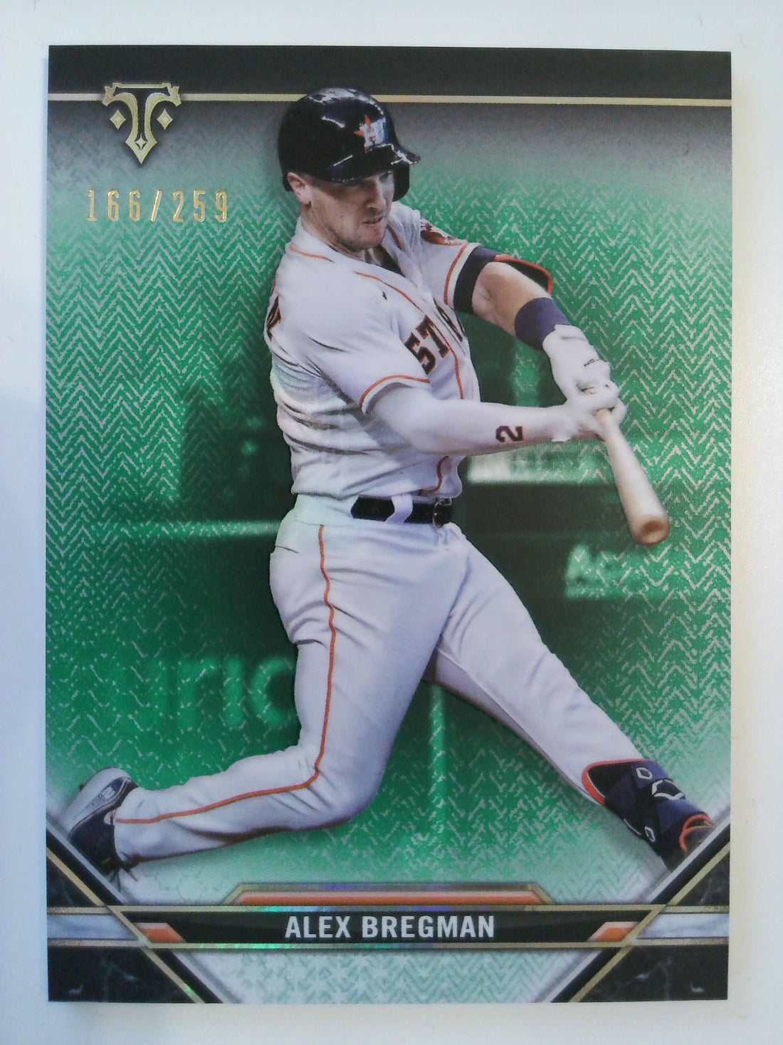2021 Topps Triple Threads Baseball Emerald 166/259 Alex Bregman #20