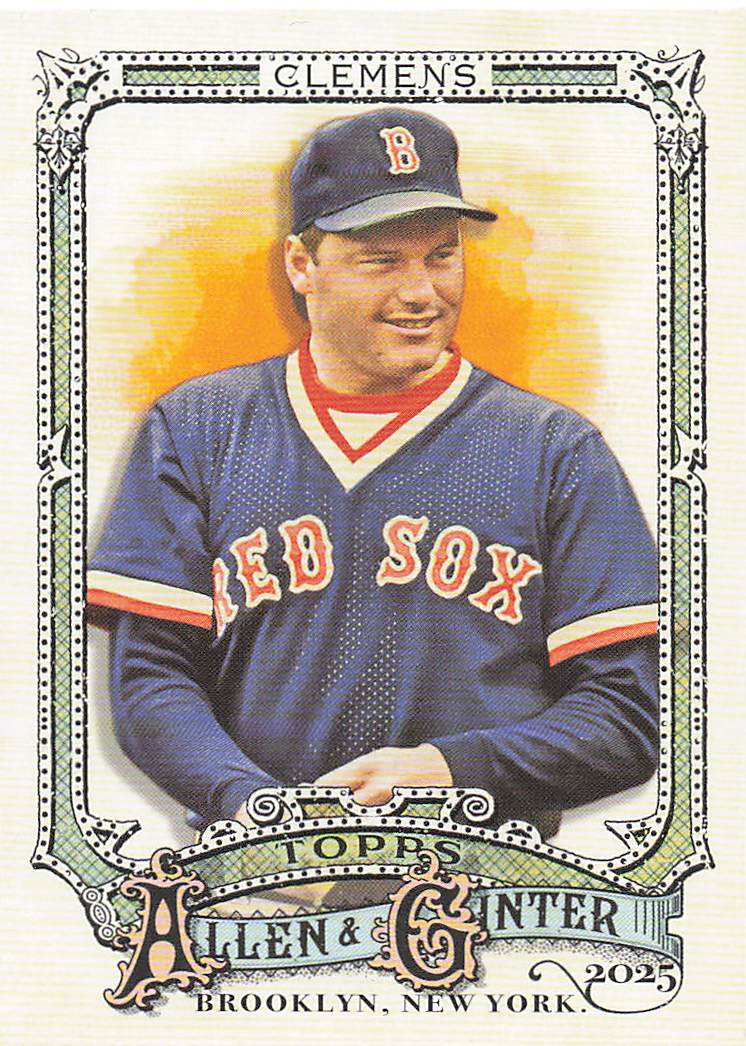 2025 Topps Allen & Ginter Baseball Roger Clemens #43