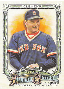 2025 Topps Allen & Ginter Baseball Roger Clemens #43