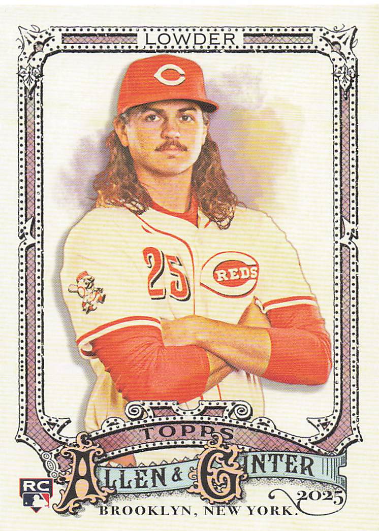 2025 Topps Allen & Ginter Baseball Rhett Lowder #109 Rookie