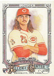 2025 Topps Allen & Ginter Baseball Rhett Lowder #109 Rookie