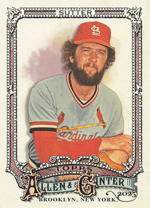 2025 Topps Allen & Ginter Baseball Bruce Sutter #313