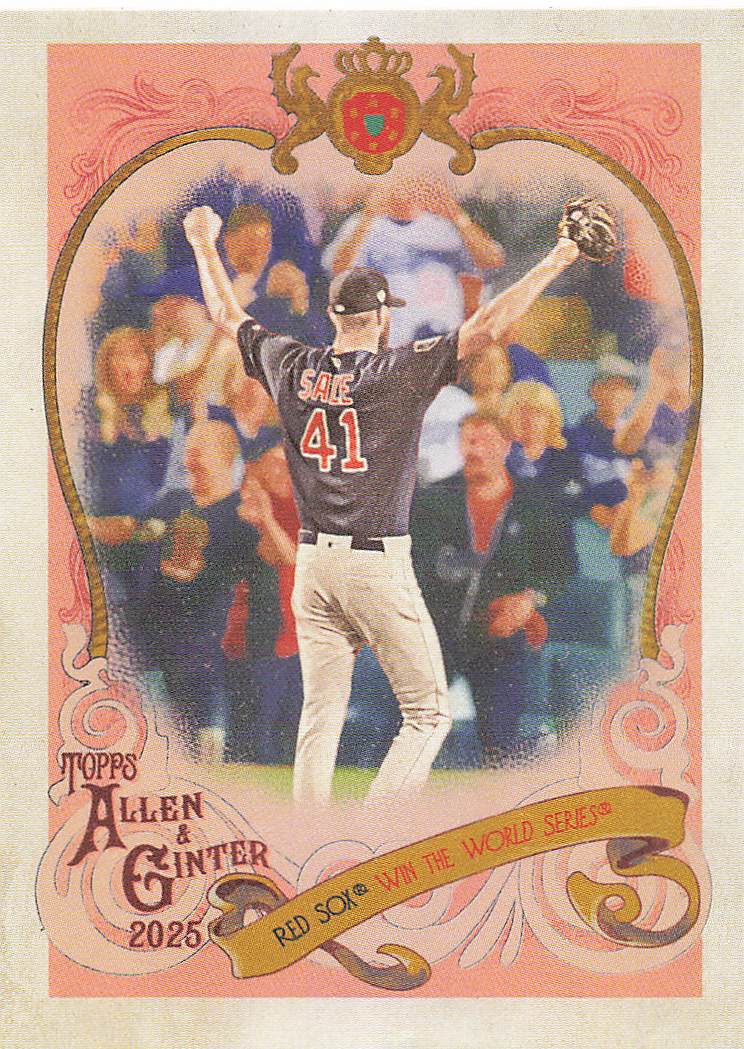 2025 Topps Allen & Ginter Baseball Sweet Victory Chris Sale #SV-24