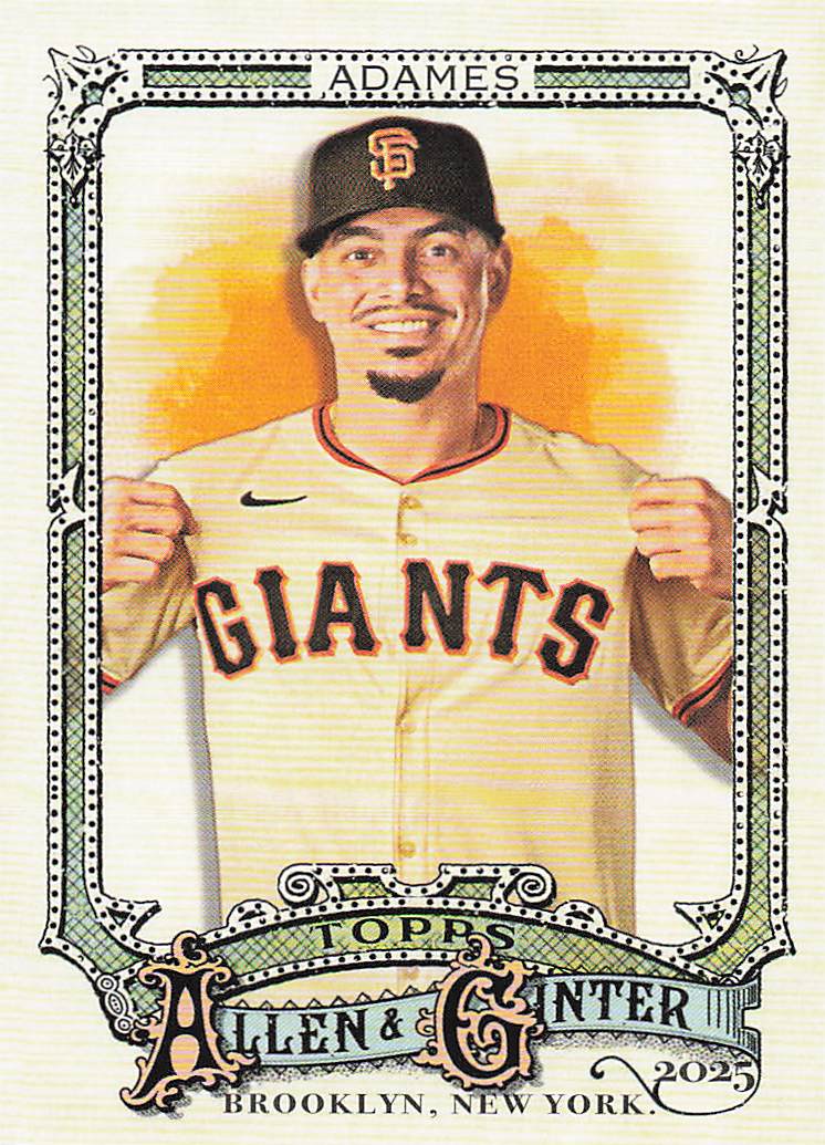 2025 Topps Allen & Ginter Baseball Willy Adames #129
