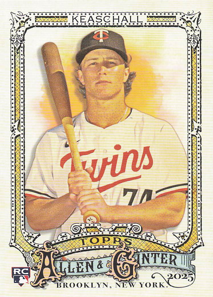 2025 Topps Allen & Ginter Baseball Luke Keaschall #223 Rookie