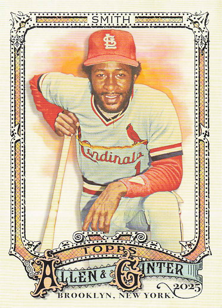 2025 Topps Allen & Ginter Baseball Ozzie Smith #58