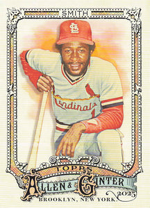 2025 Topps Allen & Ginter Baseball Ozzie Smith #58