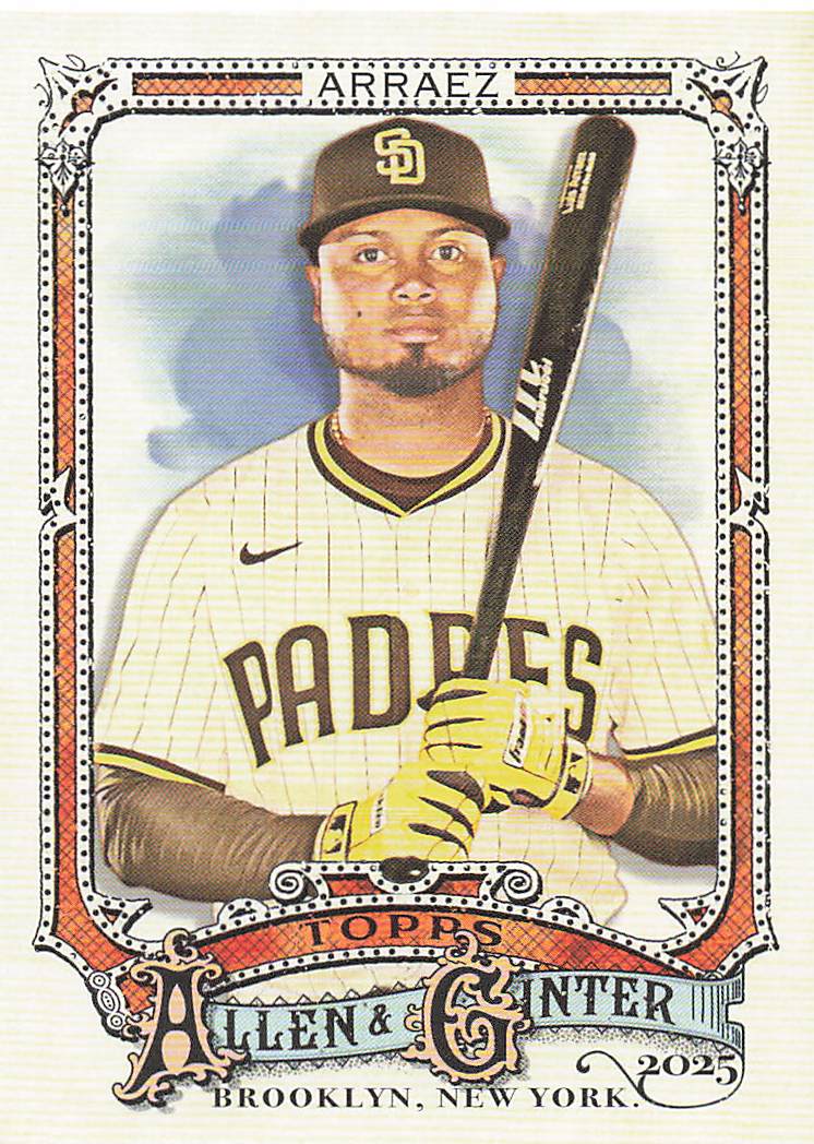 2025 Topps Allen & Ginter Baseball Luis Arraez #96