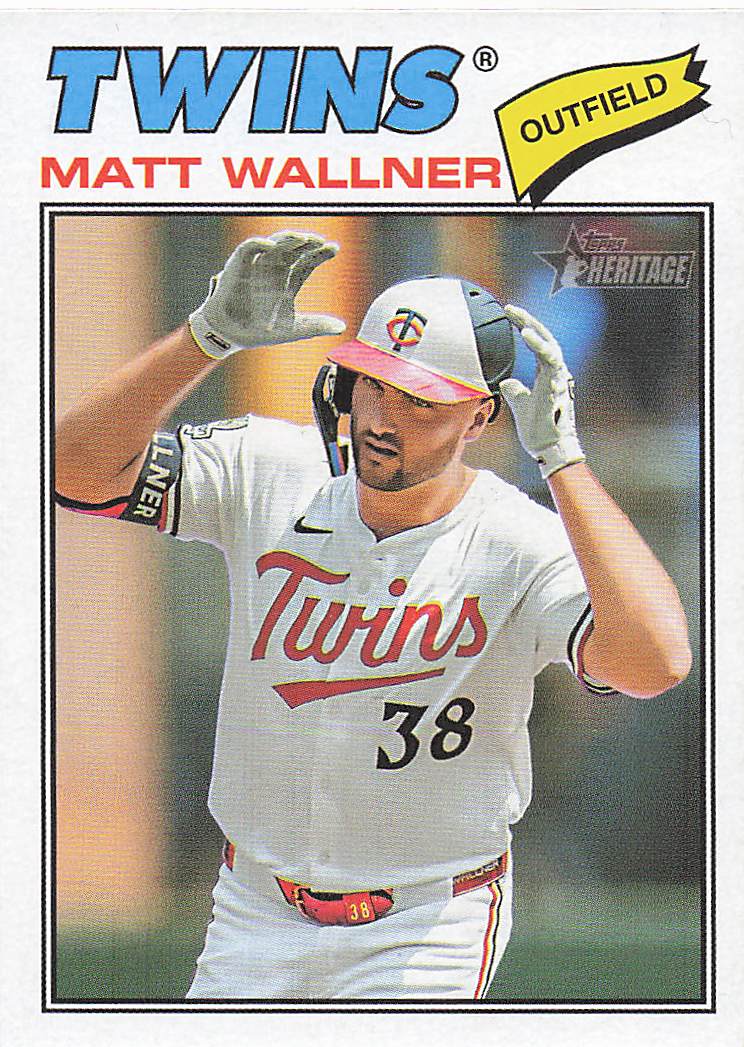 2026 Topps Heritage Baseball Matt Wallner #319