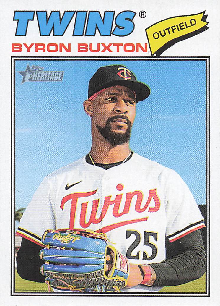 2026 Topps Heritage Baseball Byron Buxton #253