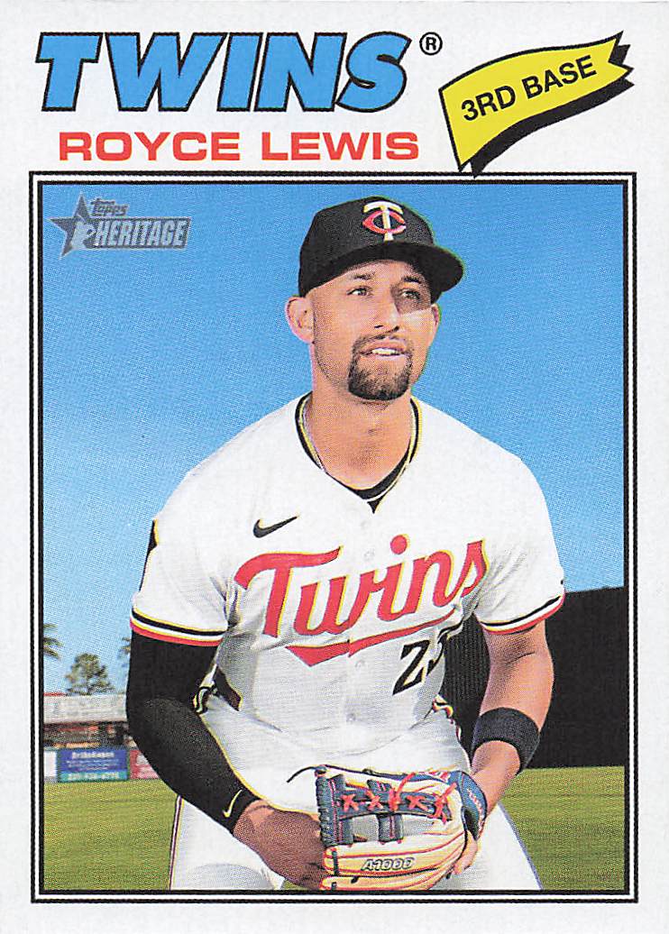 2026 Topps Heritage Baseball Royce Lewis #85