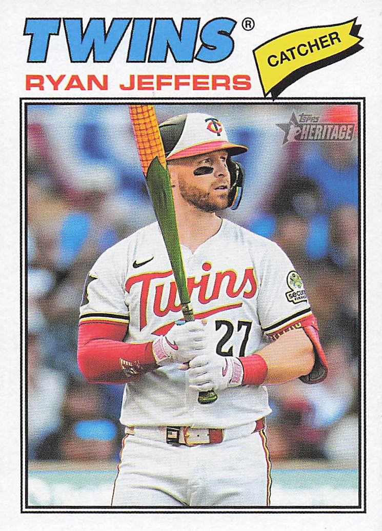 2026 Topps Heritage Baseball Ryan Jeffers #226