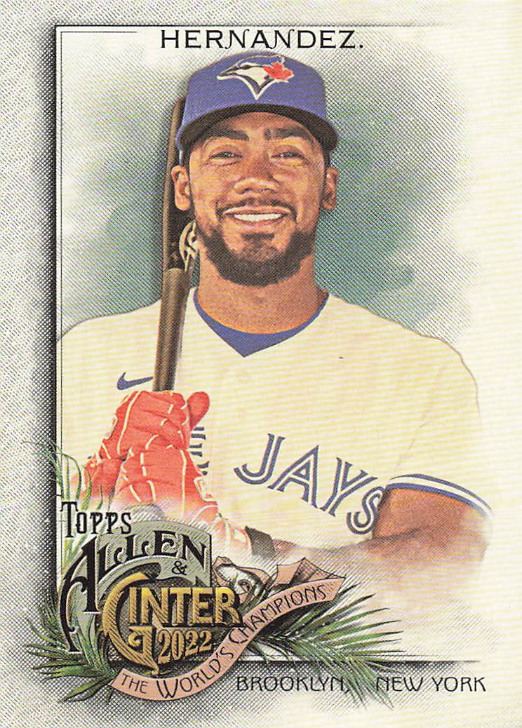 2022 Topps Allen & Ginter Baseball Teoscar Hernandez #111