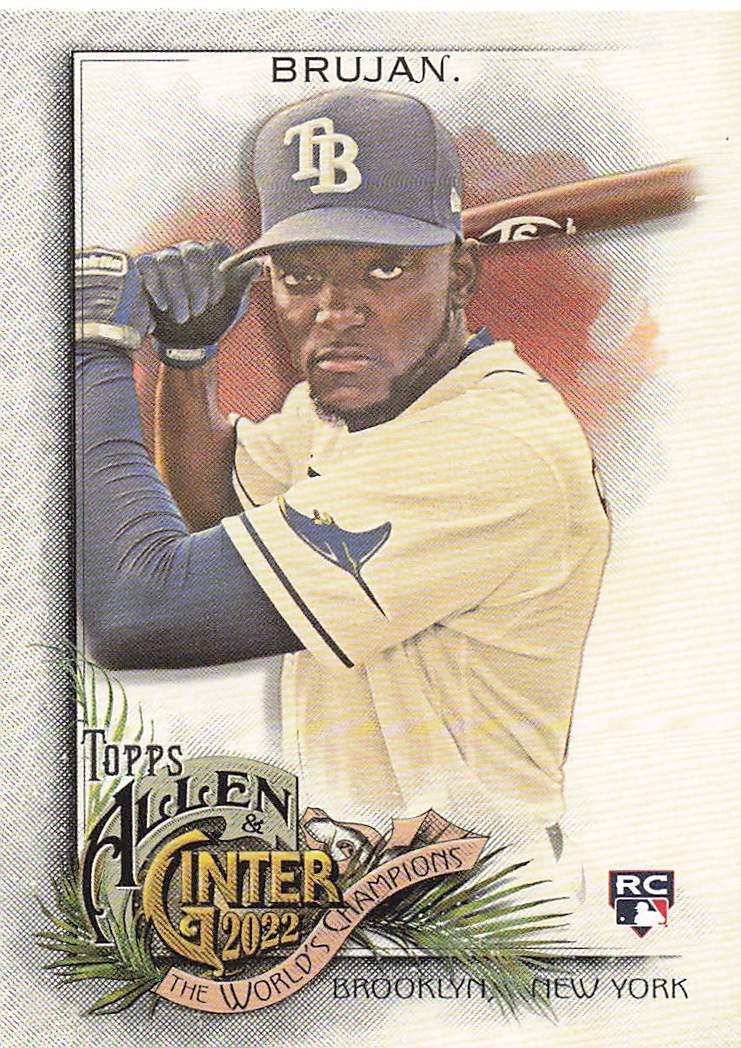 2022 Topps Allen & Ginter Baseball Vidal Brujan #177 Rookie
