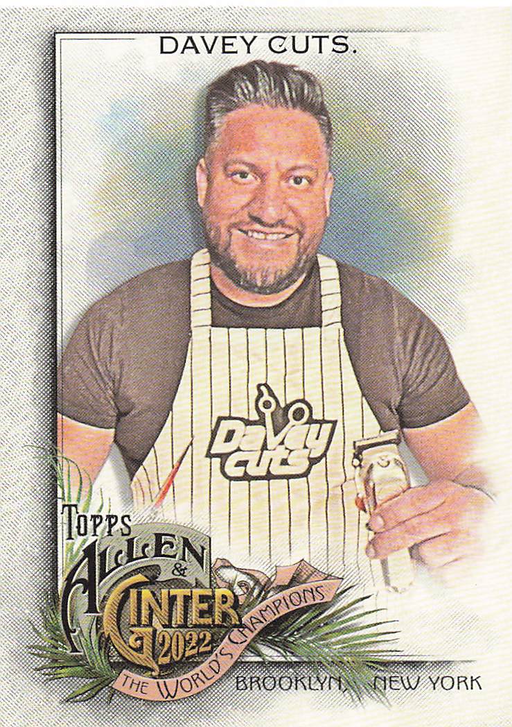 2022 Topps Allen & Ginter Baseball Davey Cuts #262