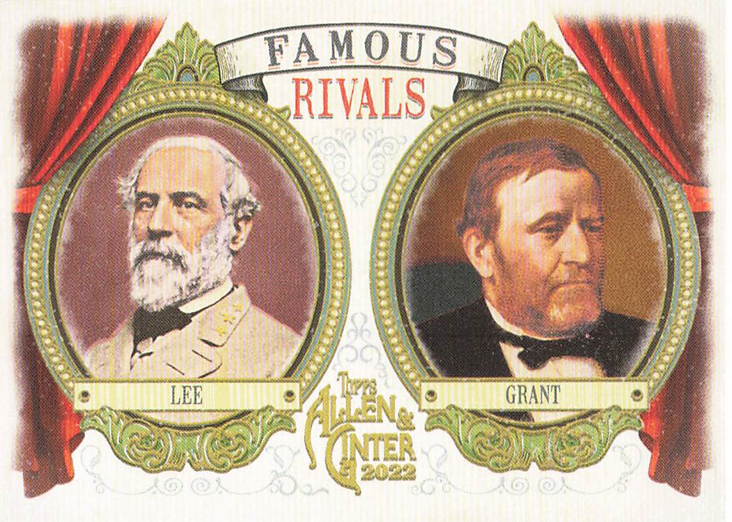 2022 Allen & Ginter Famous Rivals Robert E. Lee / Ulysses S. Grant #FR-7