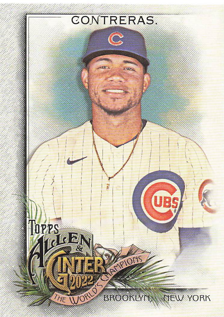 2022 Topps Allen & Ginter Baseball Willson Contreras #84