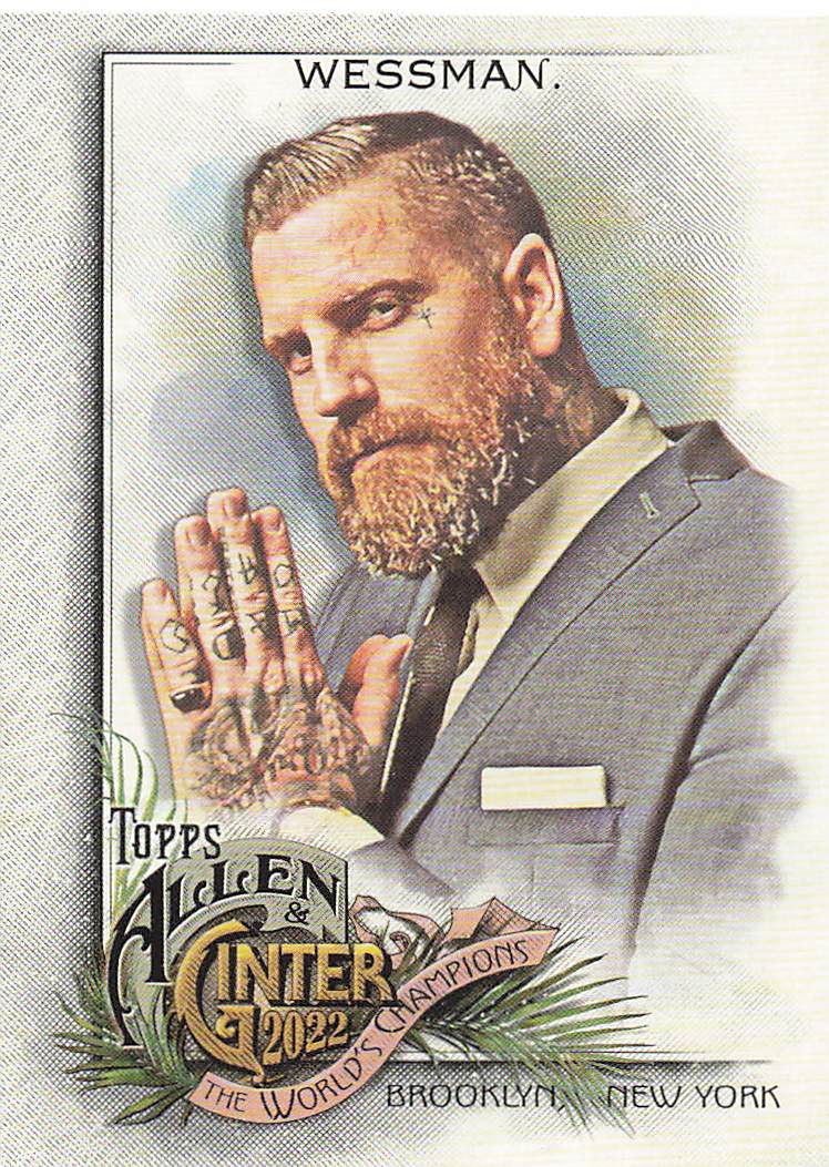 2022 Topps Allen & Ginter Baseball Luke Wessman #298