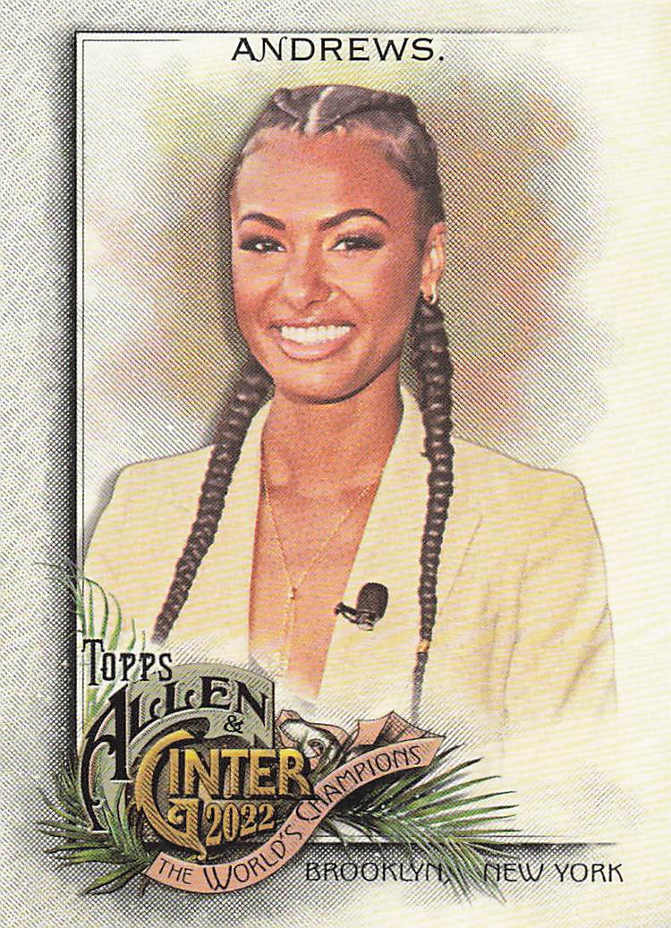 2022 Topps Allen & Ginter Baseball Malika Andrews #258