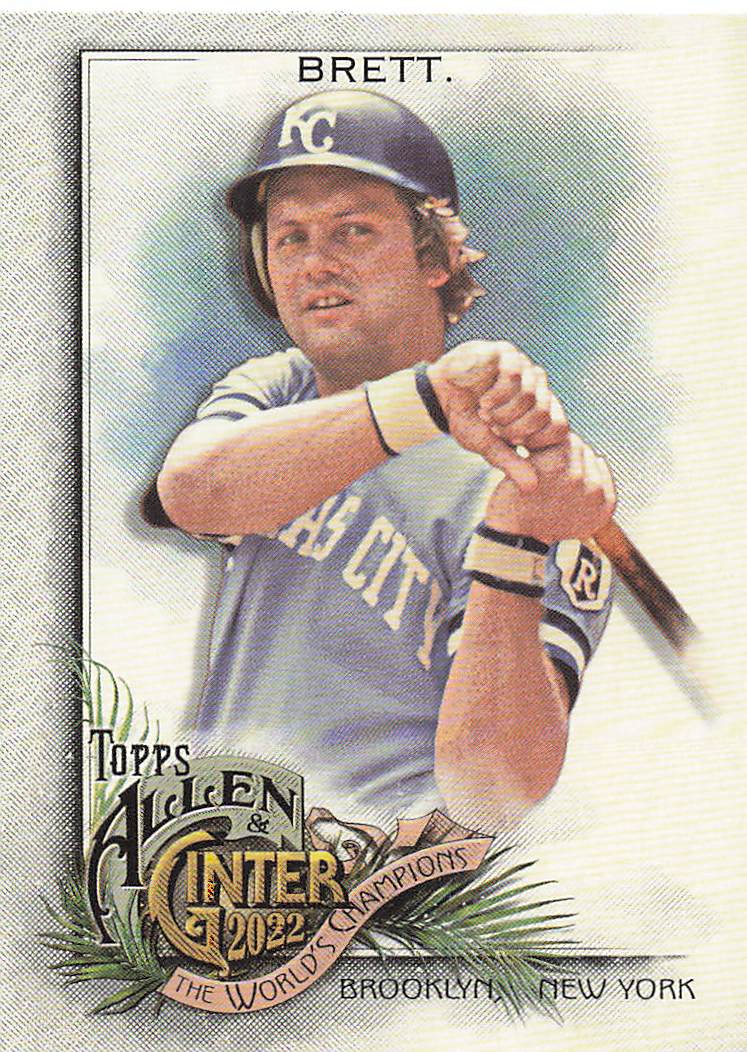 2022 Topps Allen & Ginter Baseball George Brett #17