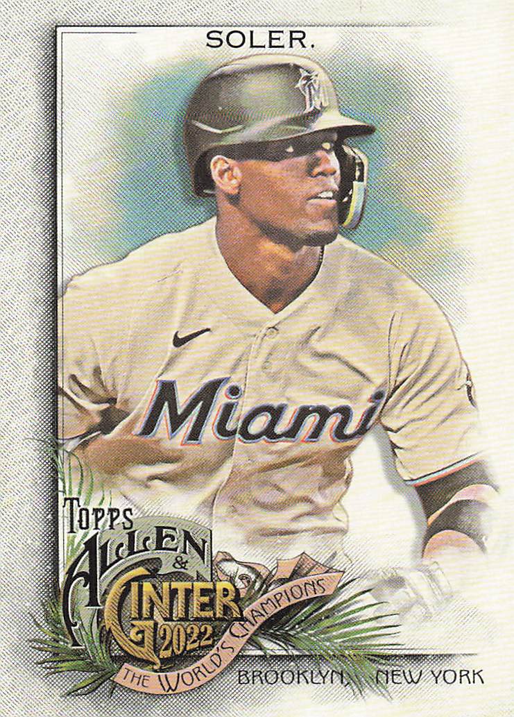 2022 Topps Allen & Ginter Baseball Jorge Soler #301