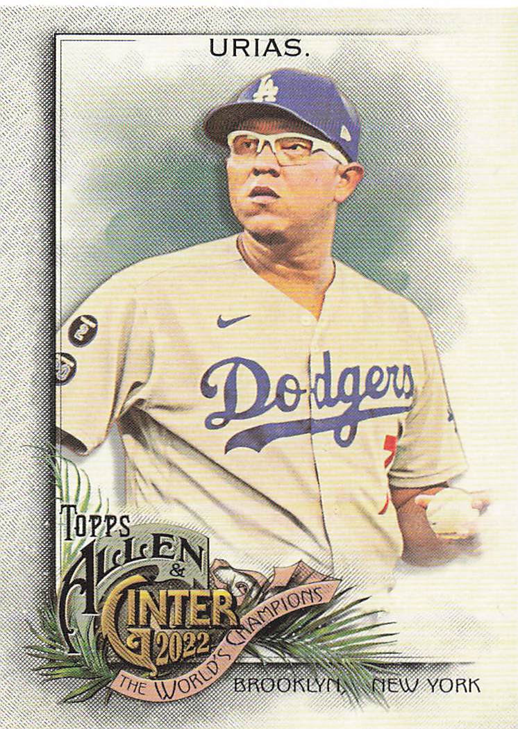 2022 Topps Allen & Ginter Baseball Julio Urias #299