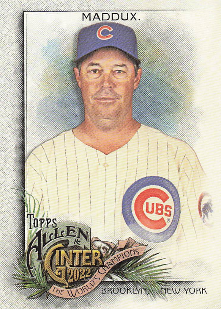 2022 Topps Allen & Ginter Baseball Greg Maddux #40