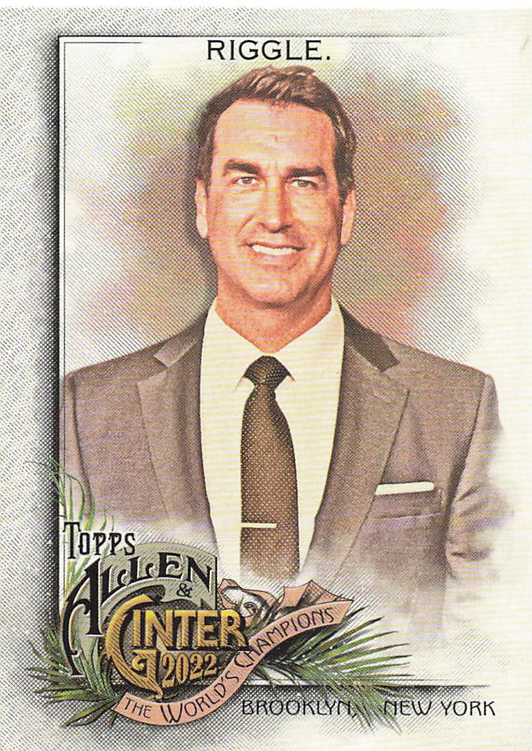 2022 Topps Allen & Ginter Baseball Rob Riggle #189