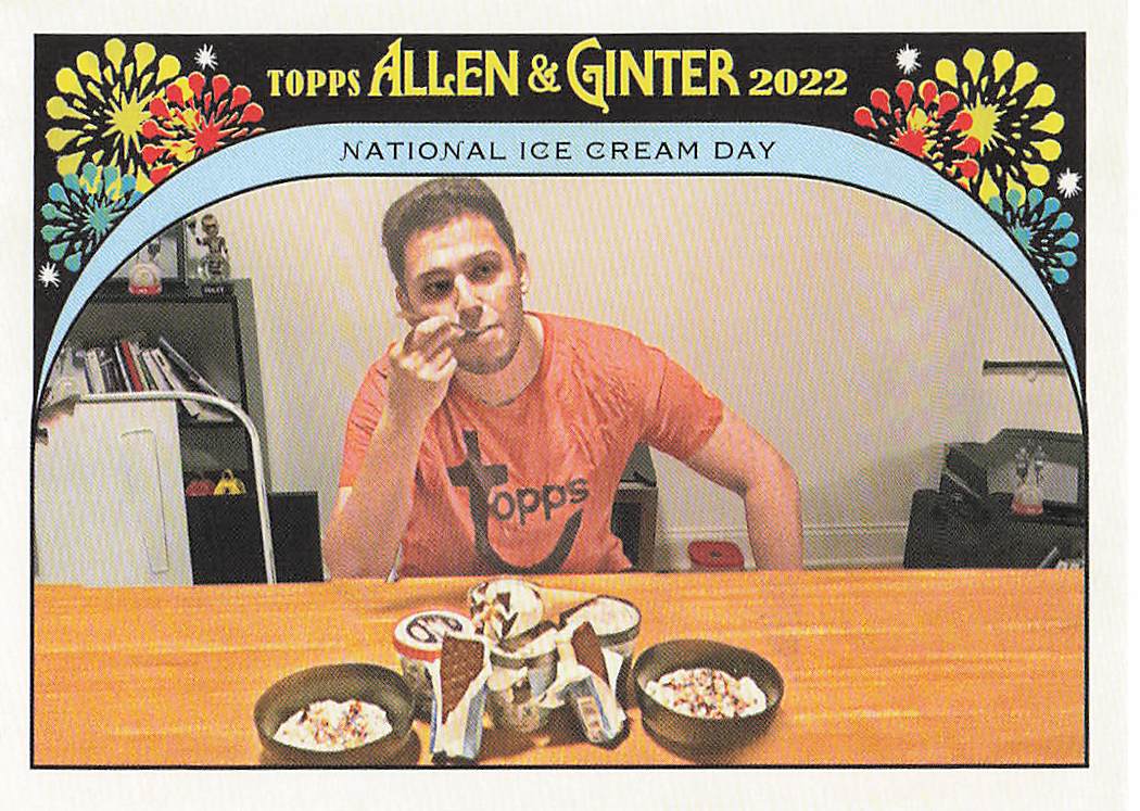 2022 Allen & Ginter It's Your Special Day! National Ice Cream Day #IYSD-9