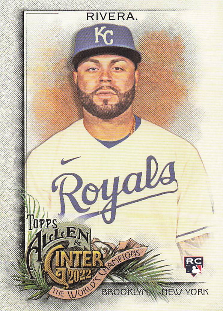 2022 Topps Allen & Ginter Baseball Emmanuel Rivera #157 Rookie