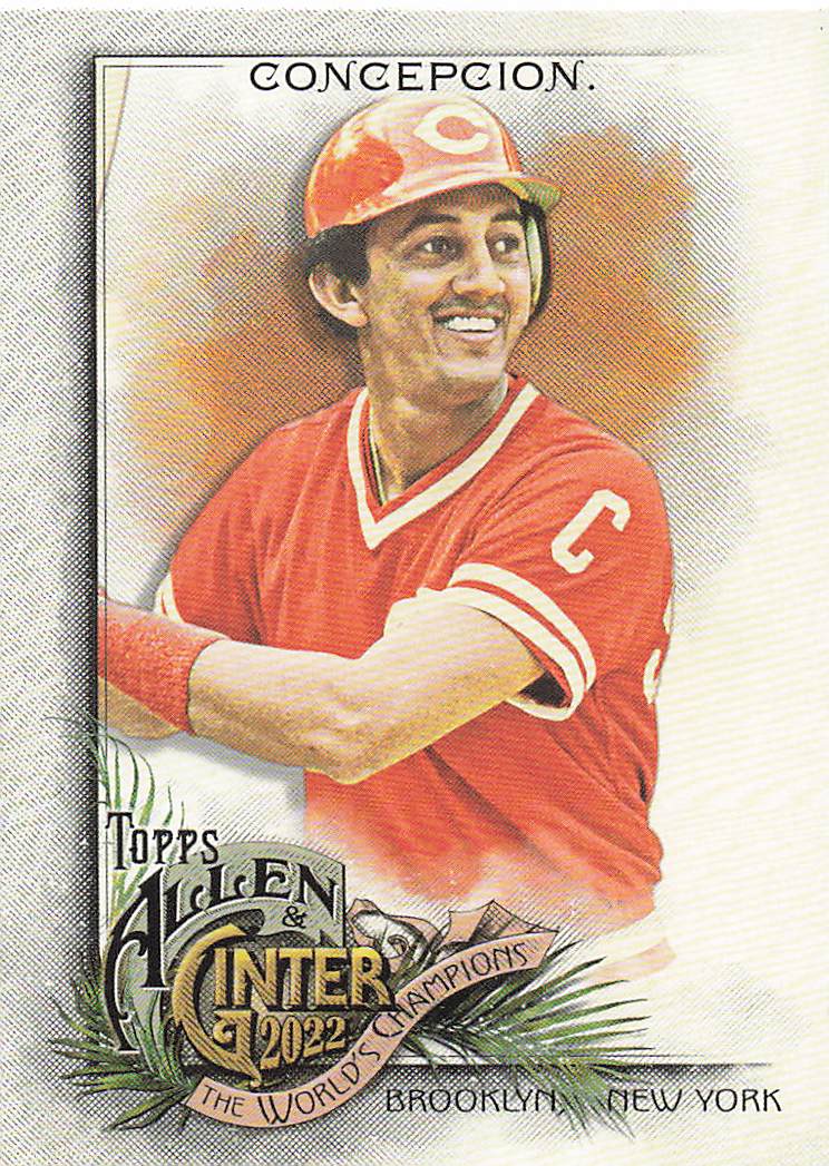2022 Topps Allen & Ginter Baseball Dave Concepcion #322