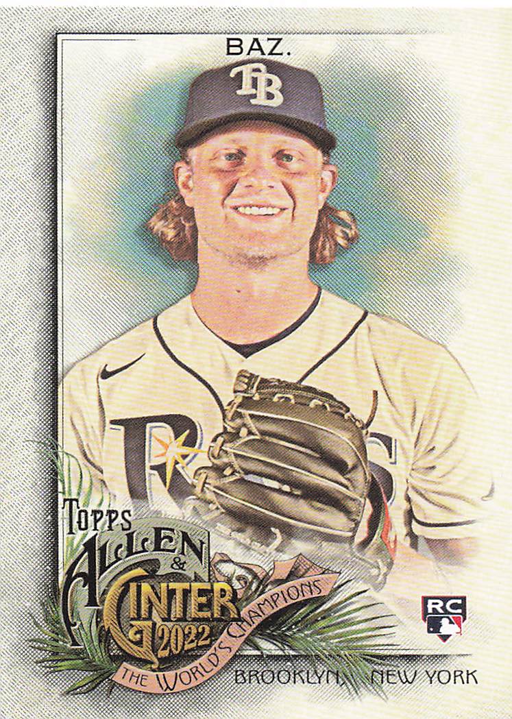 2022 Topps Allen & Ginter Baseball Shane Baz #7 Rookie