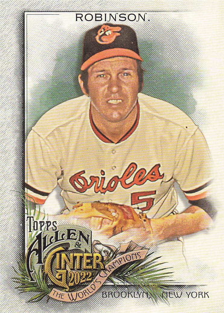 2022 Topps Allen & Ginter Baseball Brooks Robinson #139