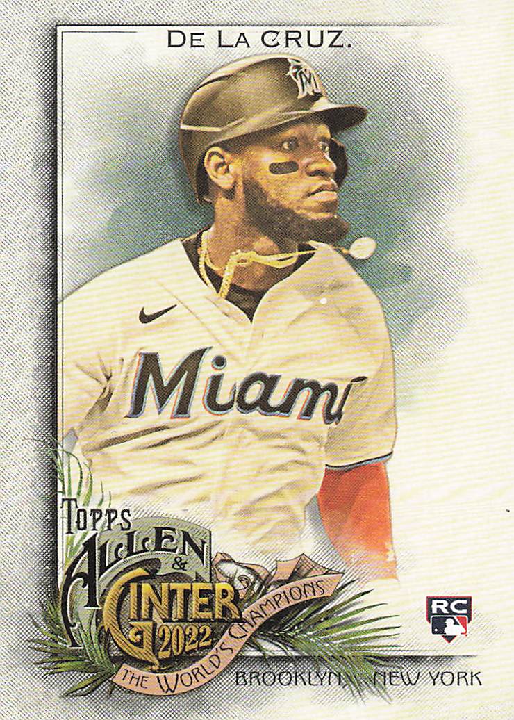 2022 Topps Allen & Ginter Baseball Bryan De La Cruz #71 Rookie