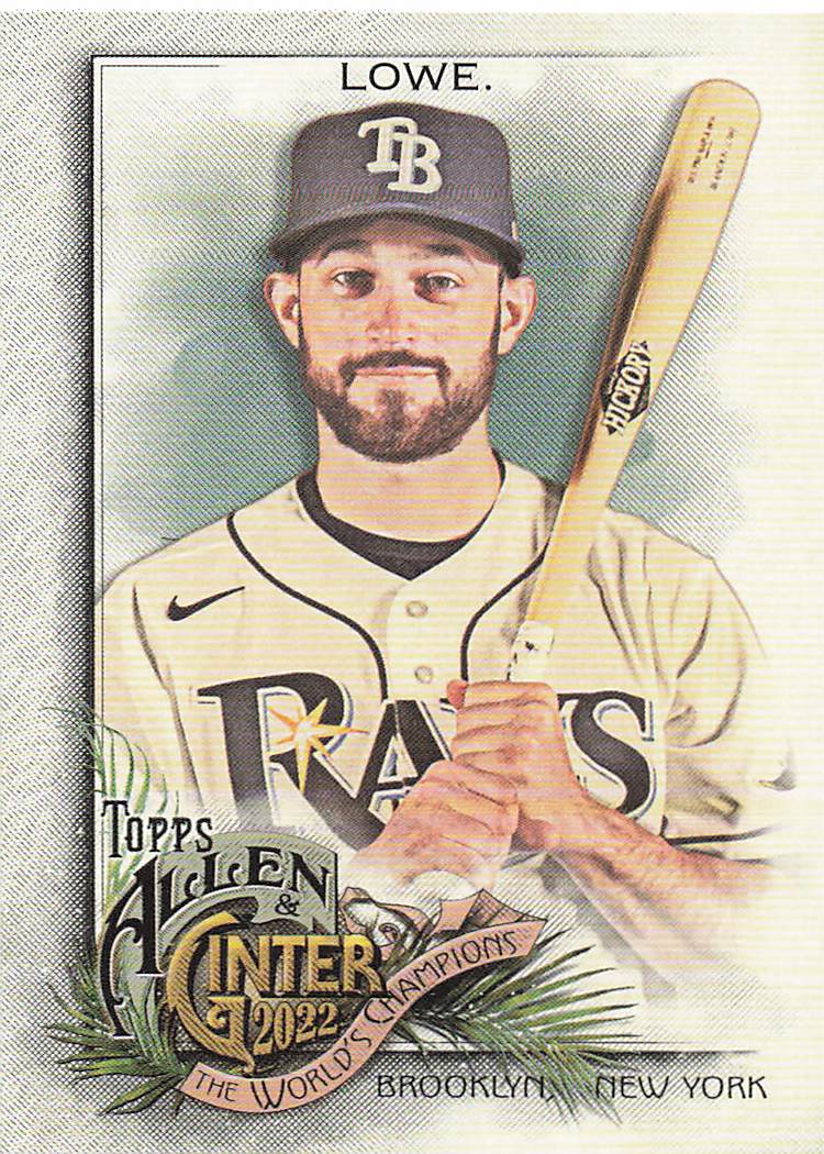 2022 Topps Allen & Ginter Baseball Brandon Lowe #134