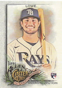 2022 Topps Allen & Ginter Baseball Josh Lowe #196 Rookie