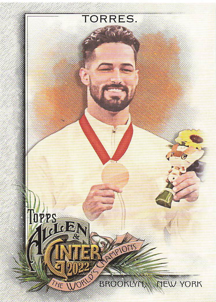 2022 Topps Allen & Ginter Baseball Ariel Torres #295