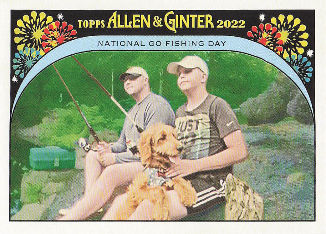 2022 Allen & Ginter It's Your Special Day! National Go Fishing Day #IYSD-12