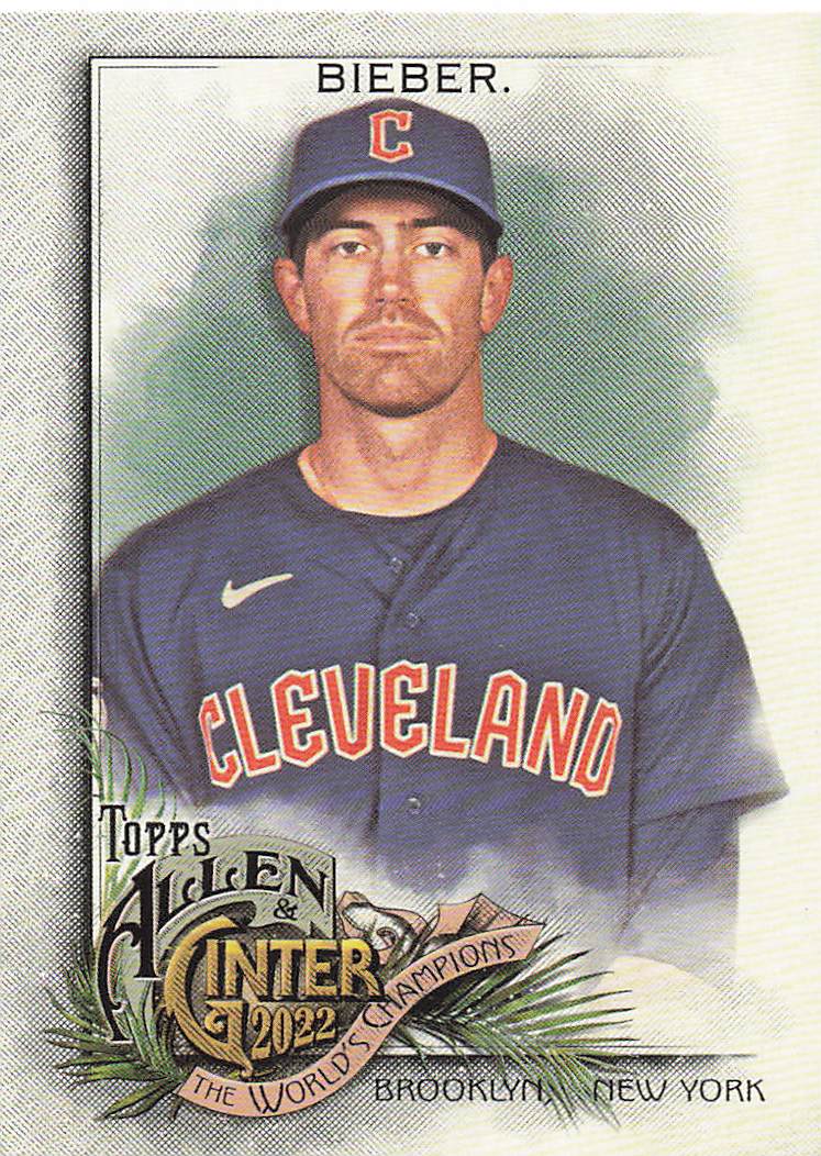 2022 Topps Allen & Ginter Baseball Shane Bieber #73