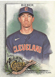 2022 Topps Allen & Ginter Baseball Shane Bieber #73