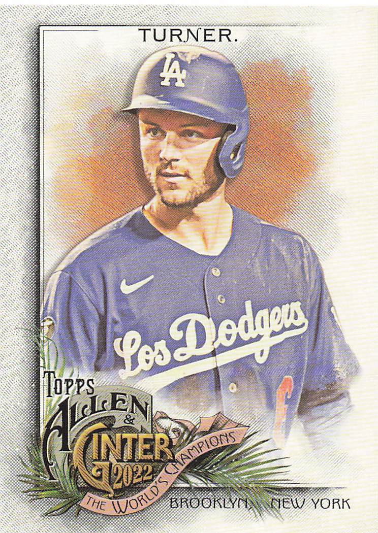 2022 Topps Allen & Ginter Baseball Trea Turner #115