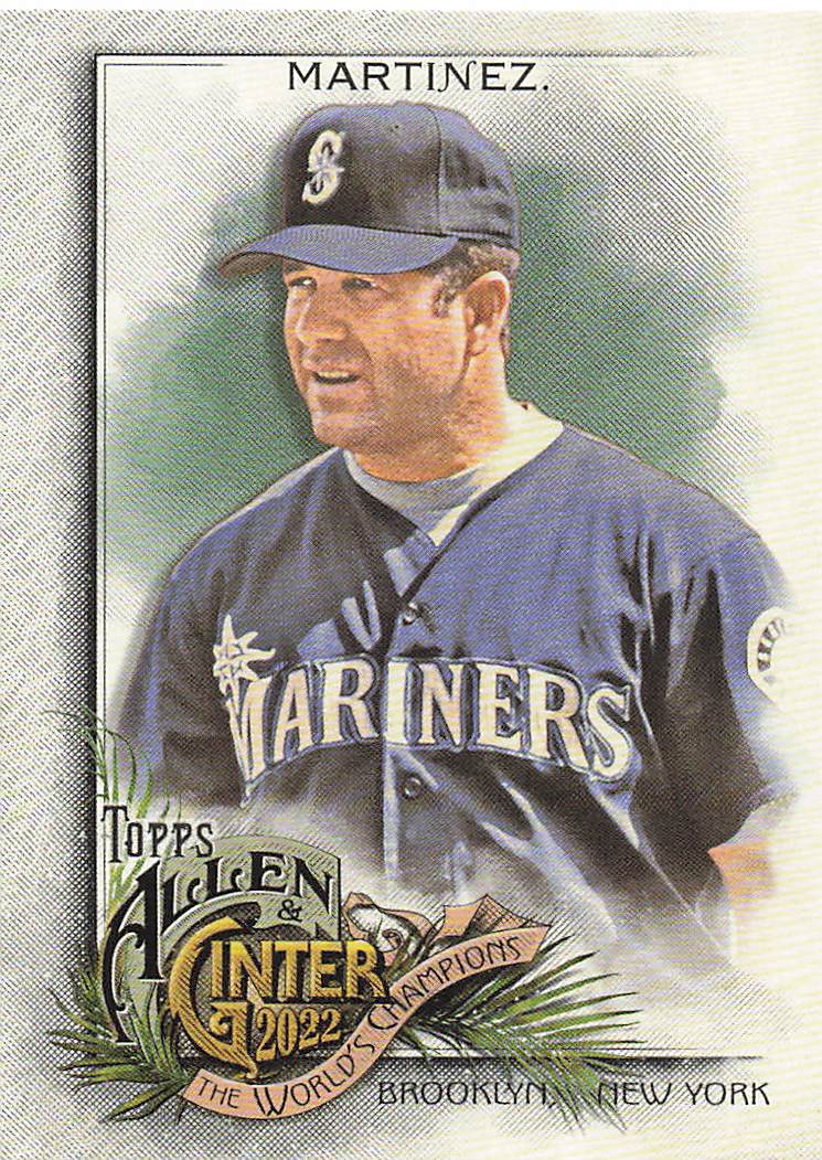 2022 Topps Allen & Ginter Baseball Edgar Martinez #127