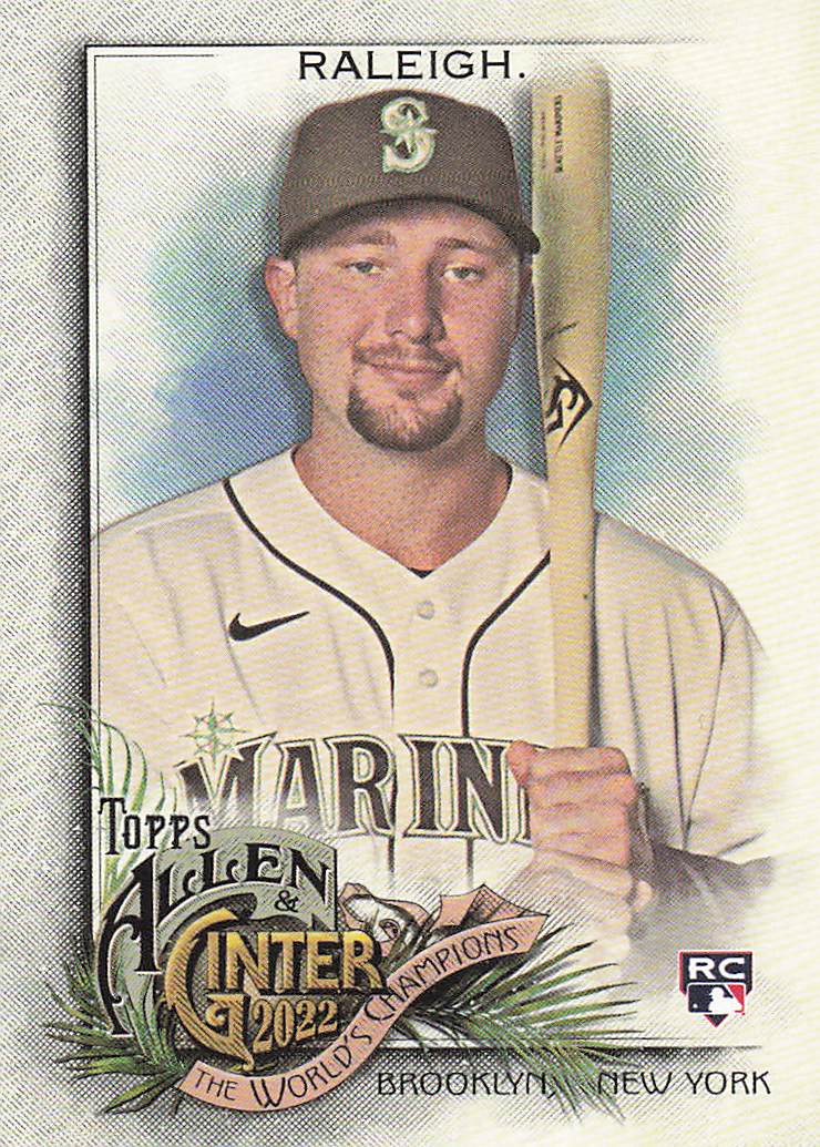 2022 Topps Allen & Ginter Baseball Cal Raleigh #178 Rookie