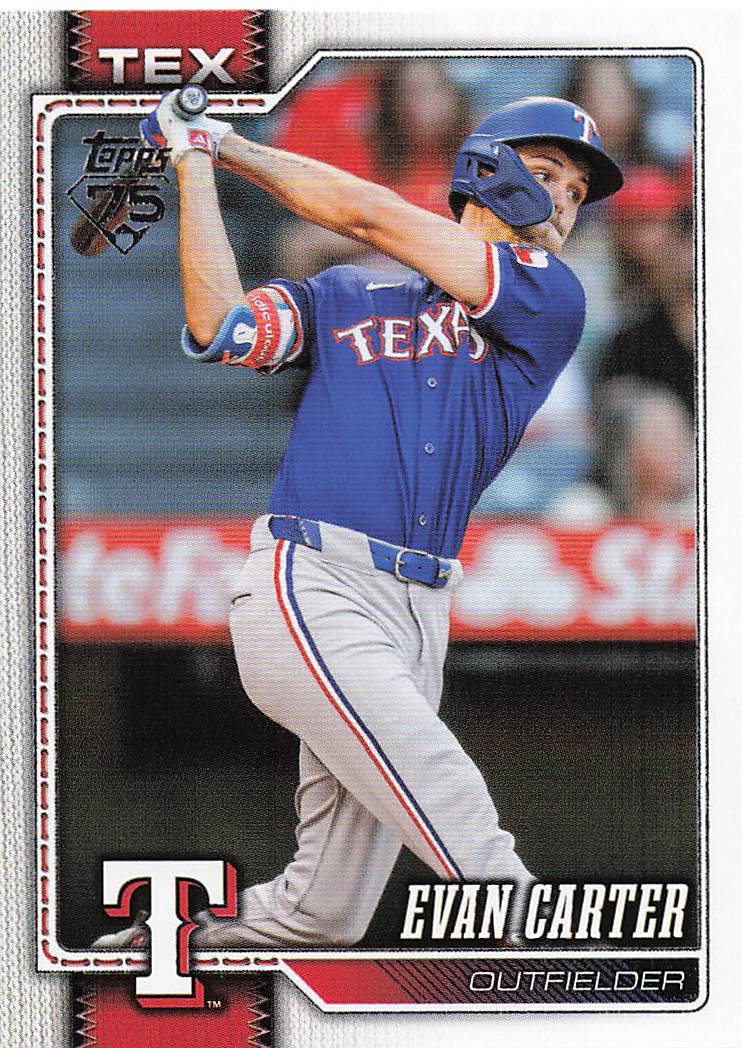2026 Topps Baseball Evan Carter #110
