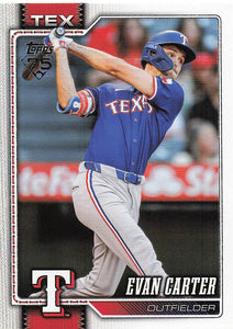 2026 Topps Baseball Evan Carter #110