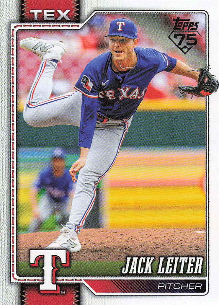 2026 Topps Baseball Jack Leiter #208