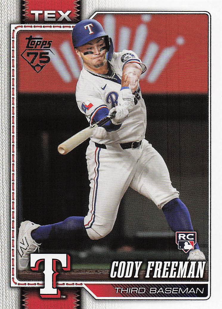 2026 Topps Baseball Cody Freeman #224 Rookie